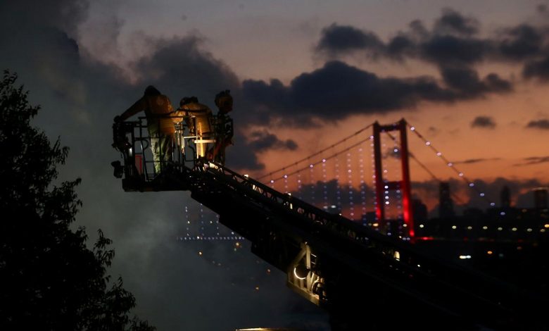 İstanbul'daki yangınların dörtte biri elektrik kaynaklı