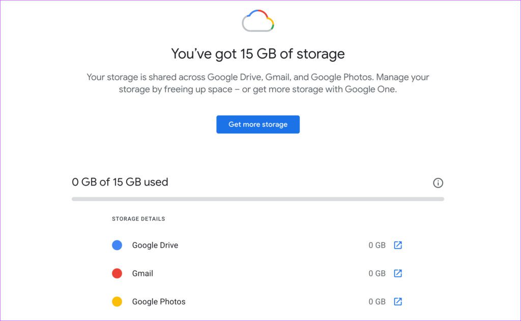 Google Drive temiz depolama alanı