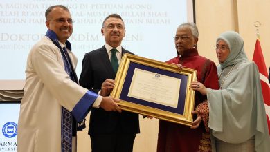 Marmara Üniversitesi'nden Malezya Kralı Abdullah Şah'a "fahri doktora"