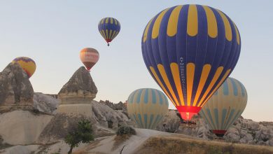 Kapadokya'da balon kazası: 5 yaralı