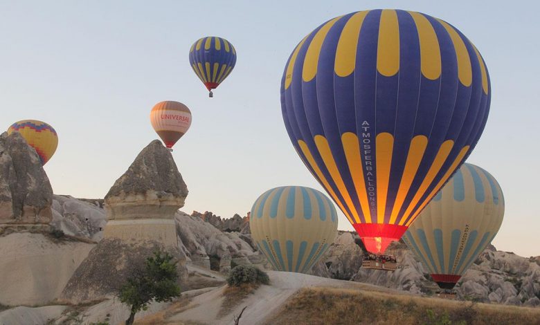 Kapadokya'da balon kazası: 5 yaralı