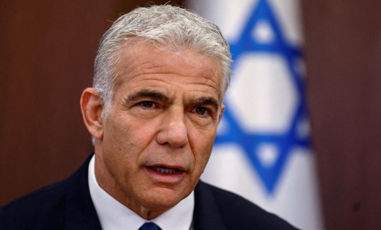İsrail'de "yeni muhalefet lideri" Başbakan Lapid'den, birlikte çalışma çağrısı