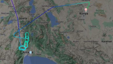 Antalya uçağı 2 saat havada bekleyip Konya'ya indi