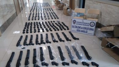 Konya'da 119 ruhsatsız av tüfeği ele geçirildi