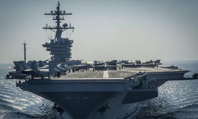 ABD uçak gemisi talep gelmesi halinde deprem bölgesine destek için Doğu Akdeniz'de