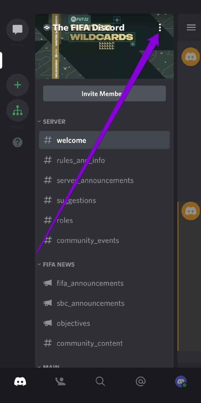 Discord Sunucu Seçenekleri