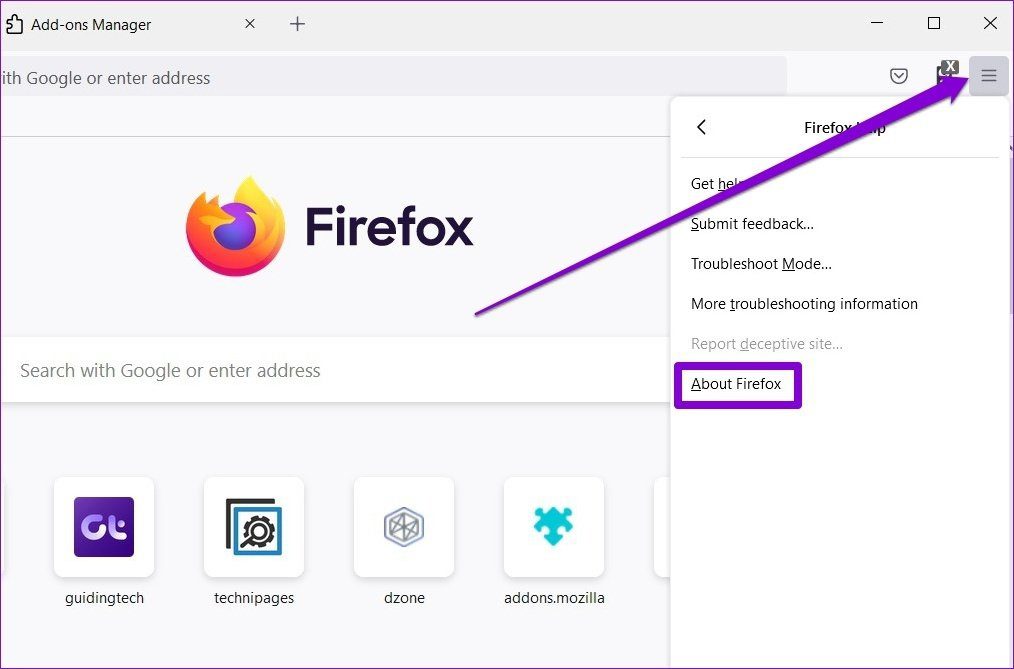 Firefox Hakkında