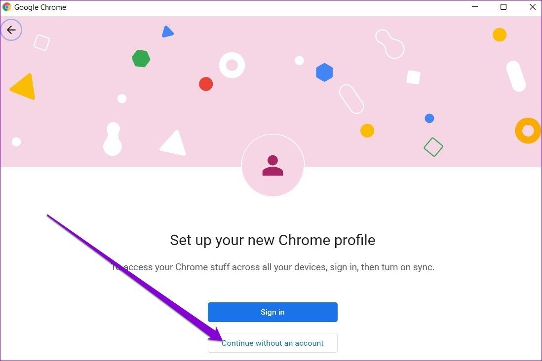 Chrome'da Yeni Profil Oluşturun