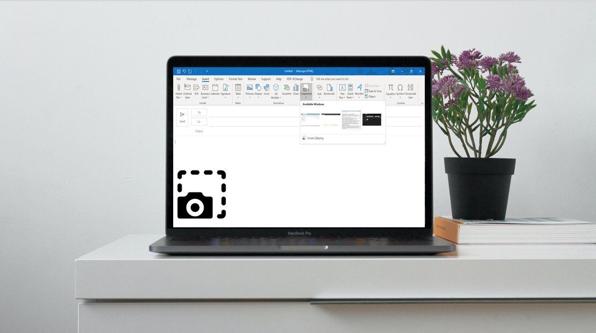 Microsoft Outlook özellik görüntüsüne ekran görüntüleri nasıl eklenir