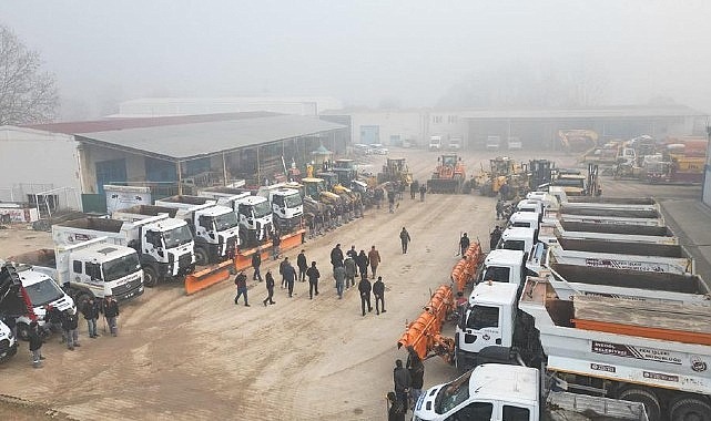 İnegöl Belediyesi Kar Yağışına Hazır İnegöl Belediyesi Kar Yağışına Hazır