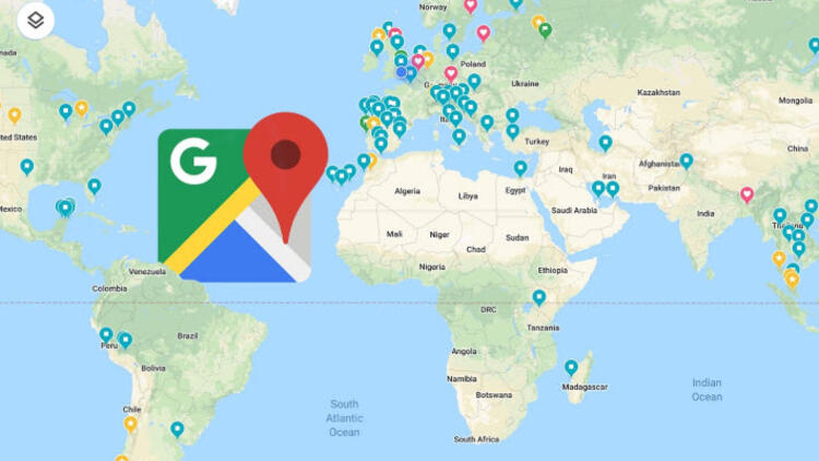 Google Harita Pinleme ile Dijital Haritanızı Çizin Google Harita Pinleme ile Dijital Haritanızı Çizin