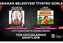 Karaman Belediyesi’nden Çocuklara Tiyatro Şöleni