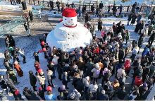 Kardan Adam Eğlencesinde Hem Eğlendik Hem Isındık