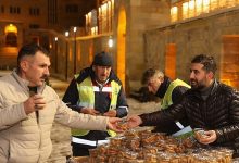 Miraç Gecesi’nde Kandil Simidi ve Şerbet Dağıtıldı