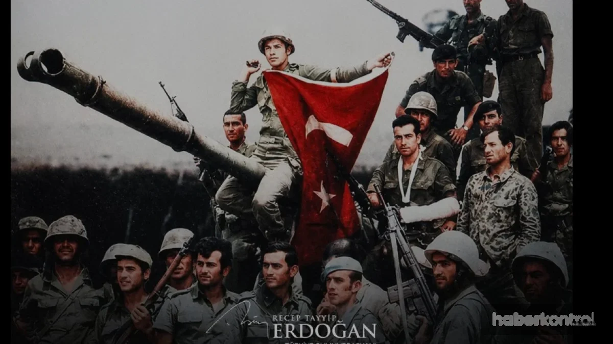 Cumhurbaşkanı Erdoğan ve İletişim Başkanı Duran'dan Kıbrıs Mesajı