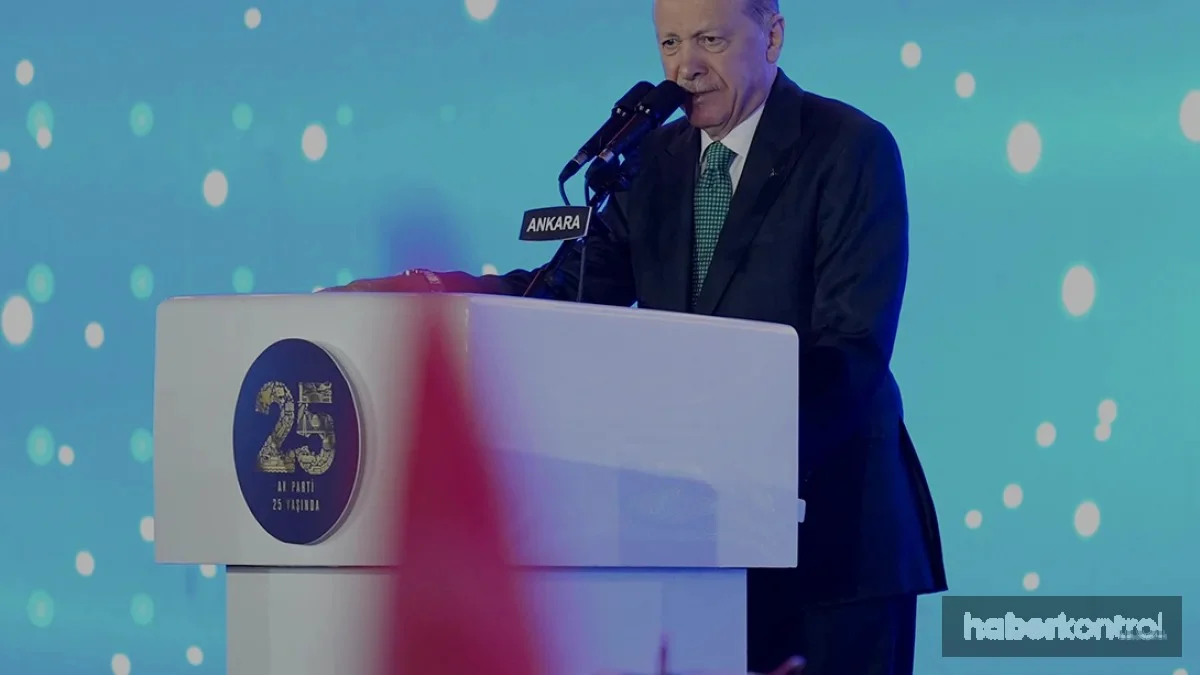 Cumhurbaşkanı Erdoğan AK Parti 25. Yıl Programında Konuştu