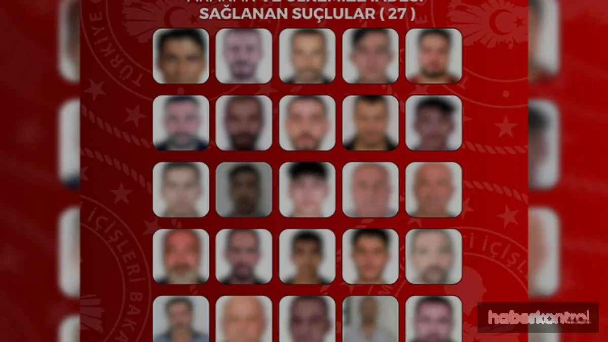 Uluslararası ve Ulusal Düzeyde Aranan 65 Şahıs Türkiye'ye İade Edildi