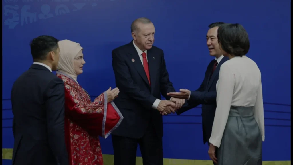 Cumhurbaşkanı Erdoğan Bişkek Dünya Göçebe Oyunları Açılışında