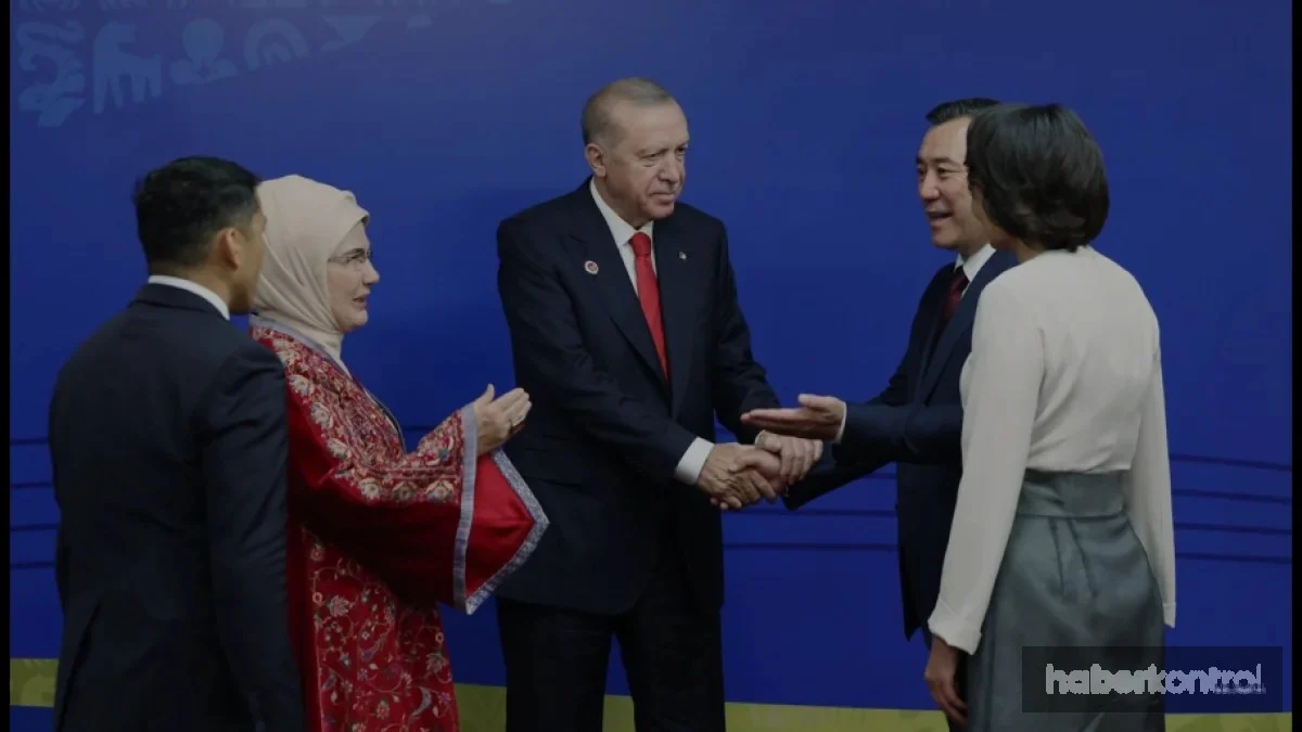 Cumhurbaşkanı Erdoğan Bişkek Dünya Göçebe Oyunları Açılışında