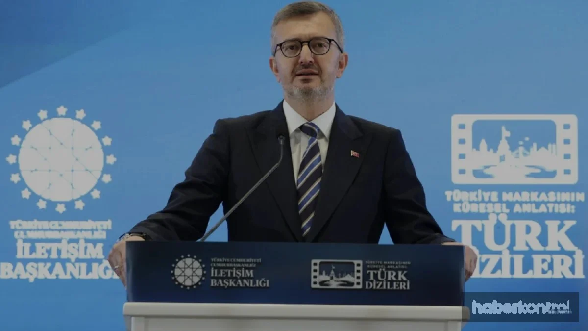 İletişim Başkanı Duran Türk dizilerinin küresel etkisini değerlendirdi